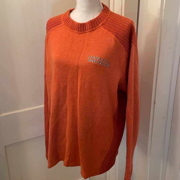 Embroidered Harley Davidson Sweater - Picture 7 of 7